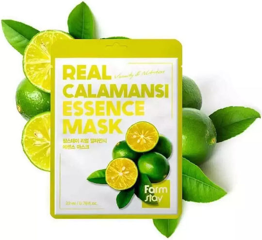 Farm Stay Real Calamansi Essence Μάσκα Προσώπου 23ml