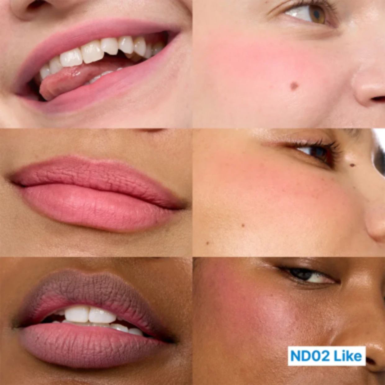 Fwee Lip&Cheek Blurry Pudding ND02 Like Light Pink 5gr