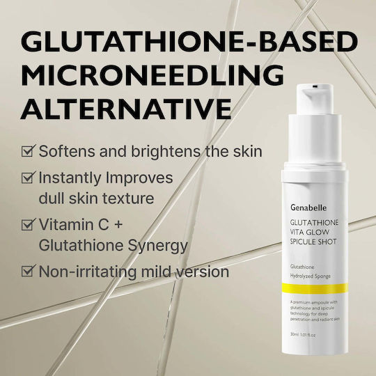 Genabelle Glutathione Vita Glow Spicule Serum Προσώπου για Λάμψη 30ml