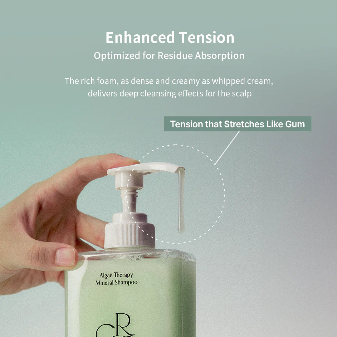 Algae Therapy Mineral Shampoo - Σαμπουάν για μαλλιά που εμφανίζουν αδυναμία ή σημάδια γήρανσης