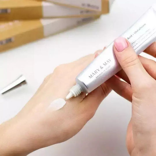 Mary & May Κρέμα Ματιών κατά των Μαύρων Κύκλων Με Tranexamic Acid + Glutathione 30ml