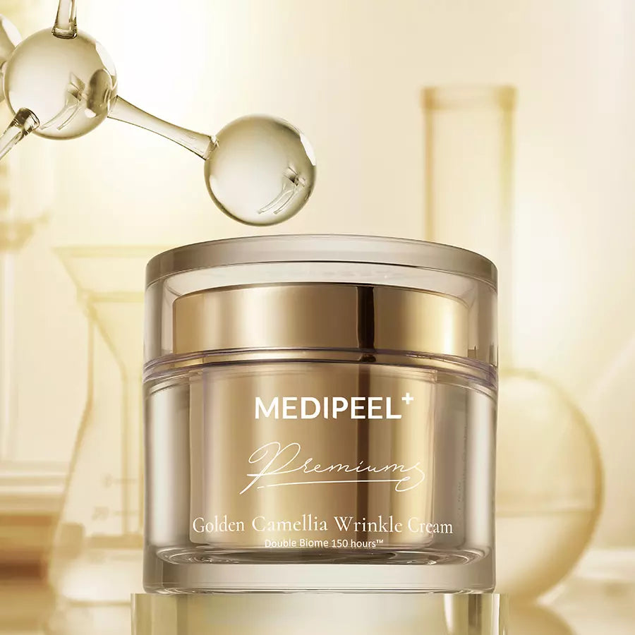 Medi Peel Peptide 9 Golden Camellia Αντιγηραντική Κρέμα Προσώπου με Βιταμίνη C & Centella Asiatica 50ml