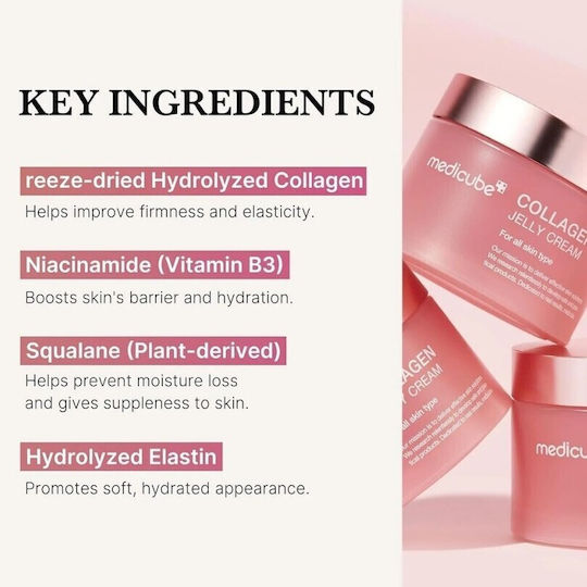 Medicube Collagen Jelly Κρέμα Προσώπου για Αντιγήρανση & Σύσφιξη με Κολλαγόνο
