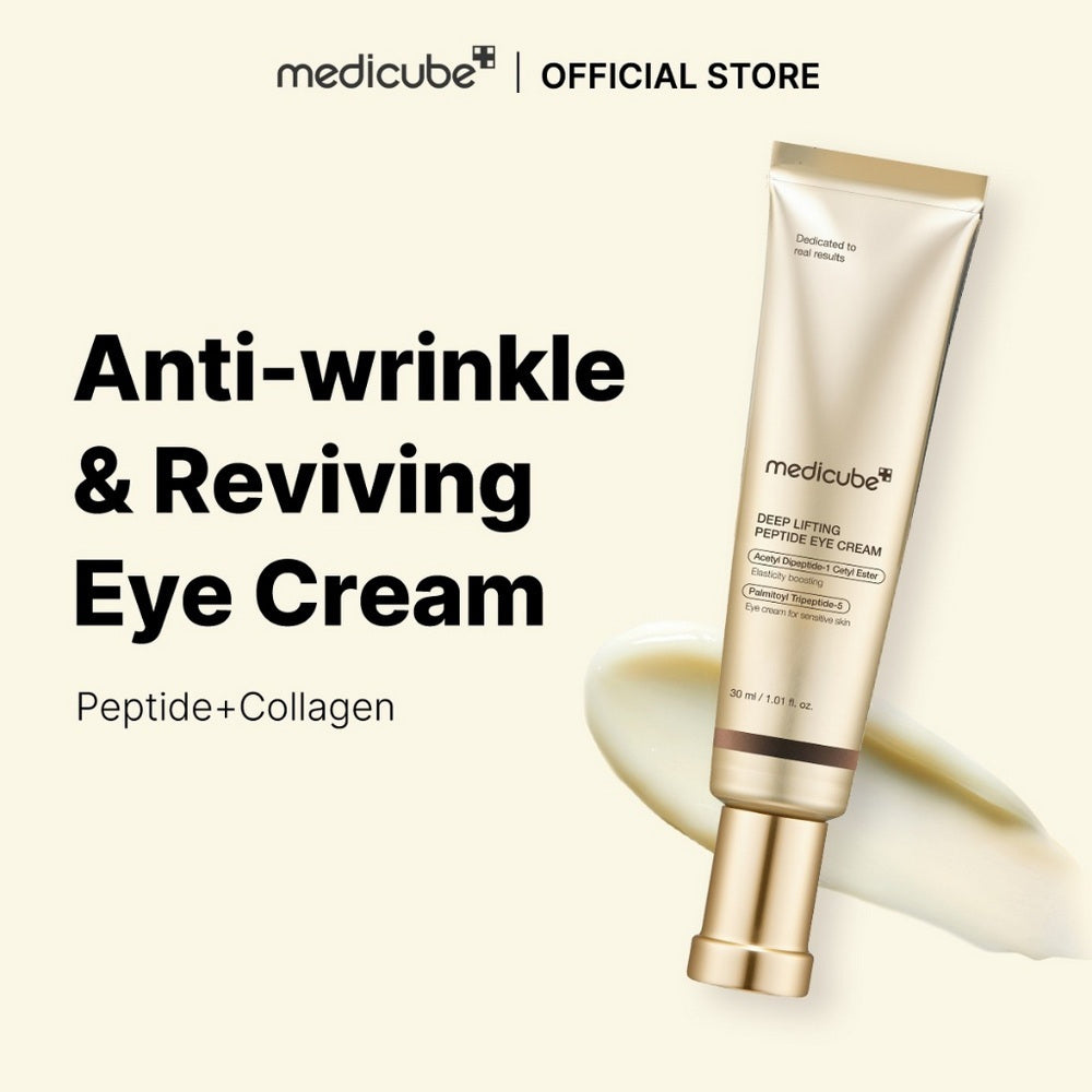 Medicube Deep Lifting Peptide Ενυδατική & Συσφικτική Κρέμα Ματιών & Προσώπου με Πεπτίδια