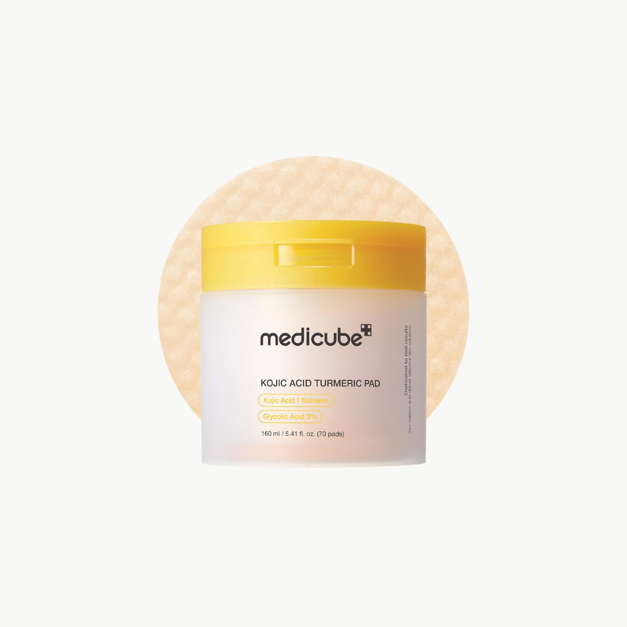 Medicube Kojic Acid Turmeric Pads Τόνωσης Προσώπου 70τμχ