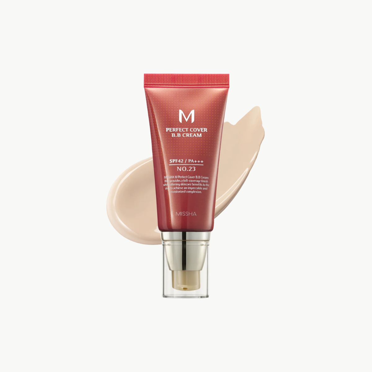 Missha Perfect Cover BB 23 Natural Beige Κρέμα Προσώπου Ημέρας με SPF42 για Ενυδάτωση & Ατέλειες με Υαλουρονικό Οξύ & Κολλαγόνο 50ml (Copy)