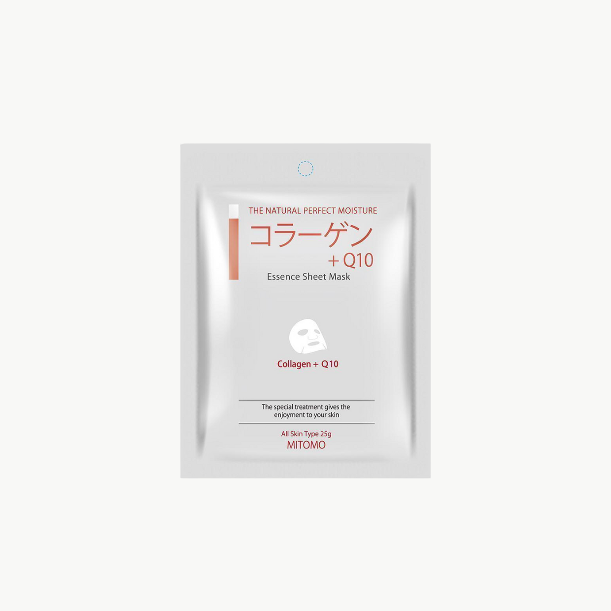 Mitomo Collagen & Q10 Essence Sheet Mask