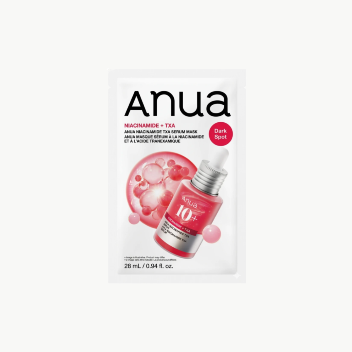 Niacinamide TXA Serum Mask – Μάσκα Λάμψης με Νιασιναμίδη & Τρανεξαμικό Οξύ για Κηλίδες & Ανομοιόμορφο Τόνο
