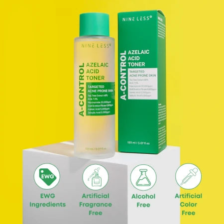 Nine Less A-control Azelaic Acid Toner 150ml