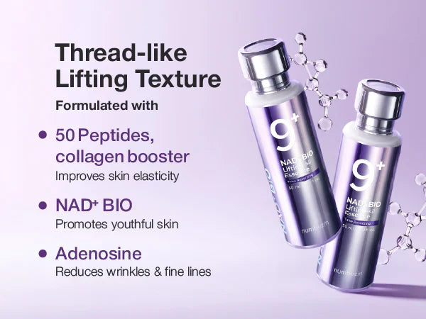 Numbuzin No.9 NAD Bio Lifting-sil Αντιγηραντικό Essence Προσώπου με Πεπτίδια για Σύσφιξη 50ml