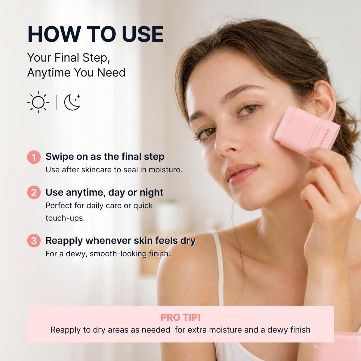 PDRN Pink Vitamin Glow Boosting Multi Balm – Balm Stick Λάμψης & Σύσφιξης με PDRN και Volufiline