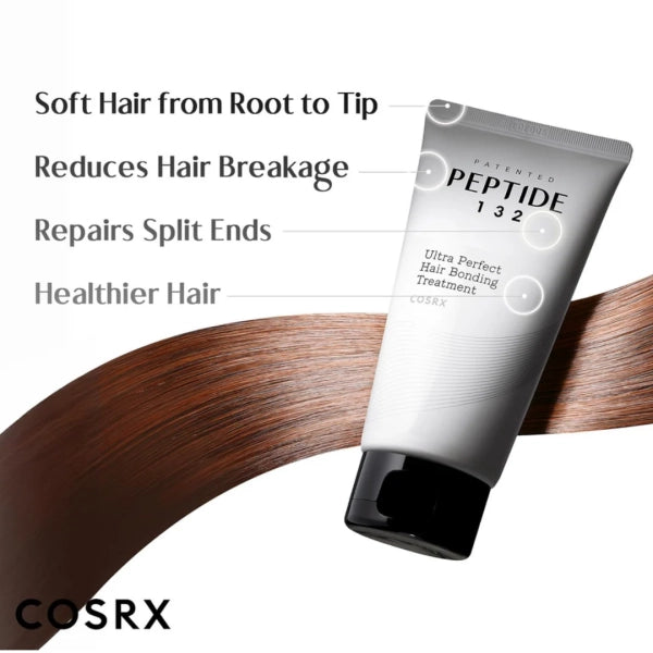 Cosrx Peptide 132 Μάσκα Μαλλιών για Επανόρθωση με Argan Oil , Κερατίνη & Υαλουρονικό Οξύ 120ml