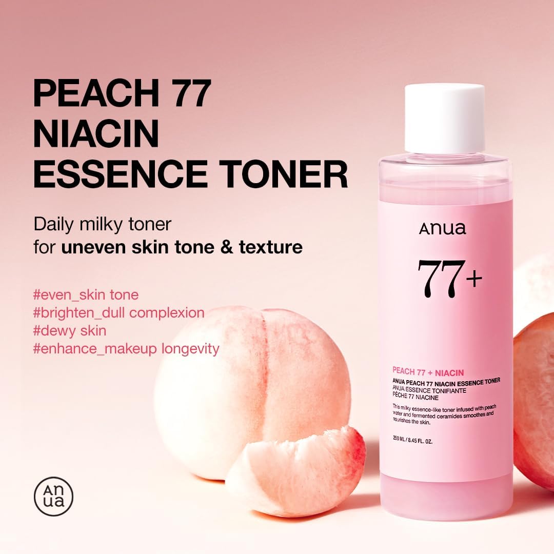 Peach 77 Niacin Essence Toner - Ενυδατικό essence με προβιοτικά 250ml