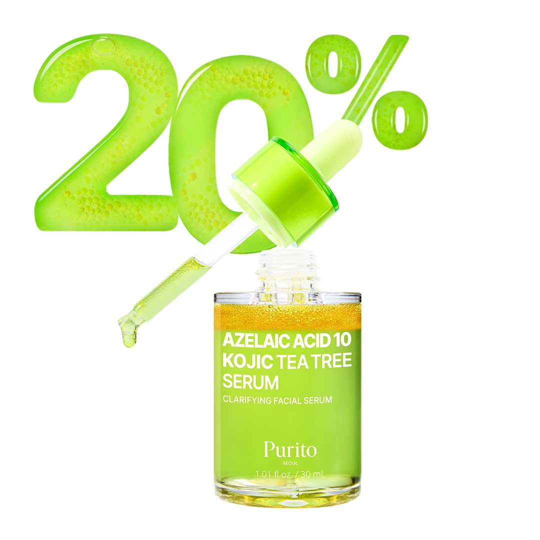 Purito Azelaic Acid 10 Kojic Tea Tree Serum Προσώπου για Λεύκανση & Ακμή 30ml