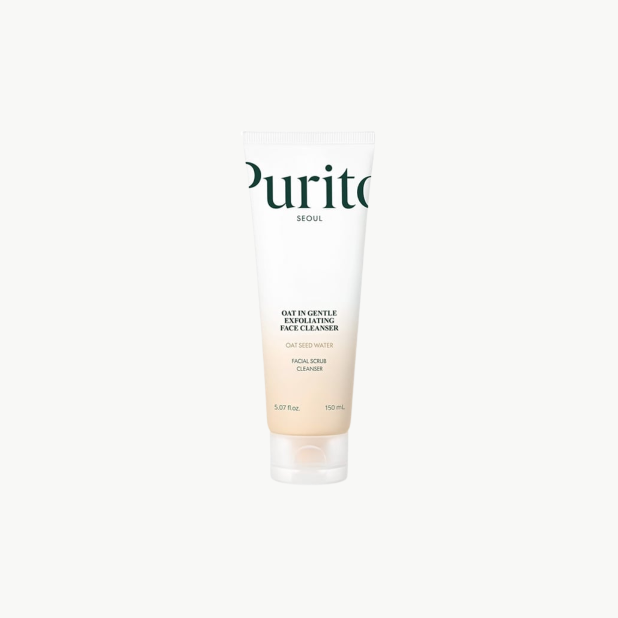 Purito Oat In Gentle Exfoliating Face Cleanser Απολέπιση Βρώμη Αψεγάδιαστο Δέρμα 150 Ml