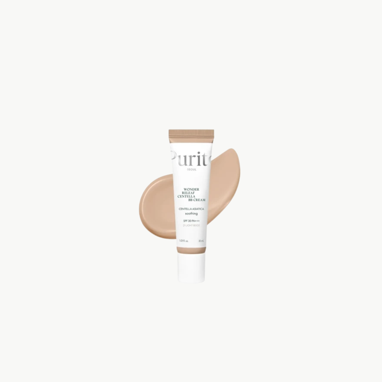 Purito Wonder Releaf Centella BB Cream #21 Light Beige SPF 30 PA+++ 30ml