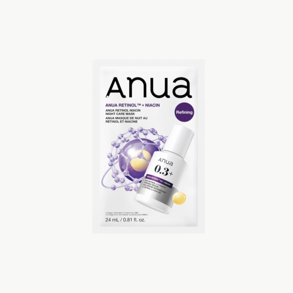 Retinol Niacin Night Care Mask – Μάσκα Νύχτας με Ρετινόλη & Νιασιναμίδη για Σύσφιξη, Πόρους & Λεπτές Γραμμές