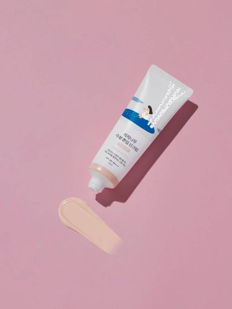 Round Lab Birch Juice Αντηλιακή Κρέμα Προσώπου SPF50 με Χρώμα 50ml