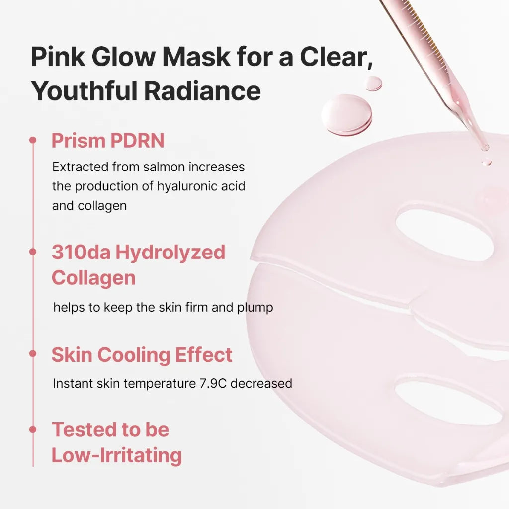 PDRN Pink Collagen Gel Mask - Μάσκα Gel με PDRN & Κολλαγόνο για Σύσφιξη και Ενυδάτωση