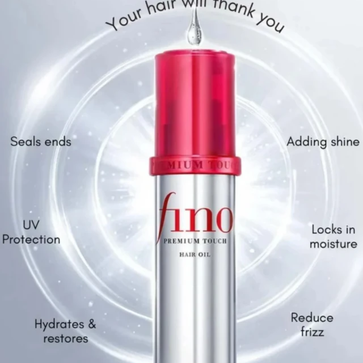 Shiseido Fino Premium Touch Λάδι Μαλλιών για Λείανση κατά της Ψαλίδας 70ml