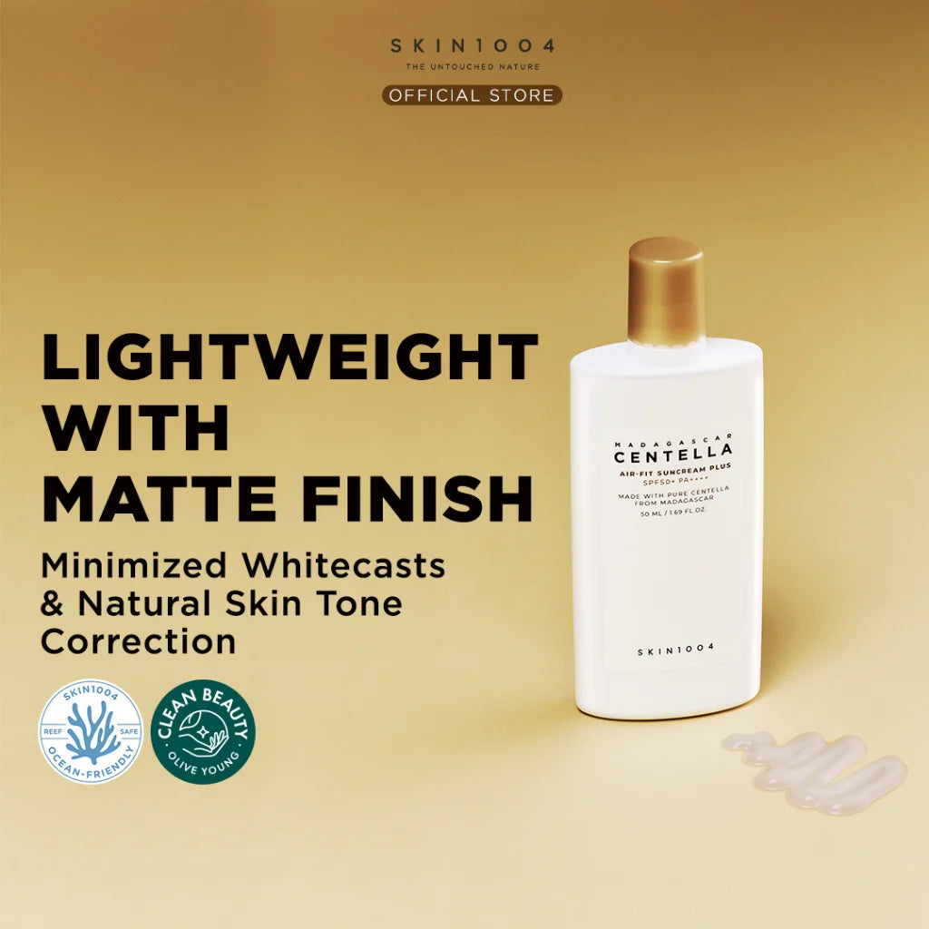 Skin1004 Madagascar Centella Air-Fit Plus Mineral Αντηλιακή Κρέμα Προσώπου SPF50 50ml