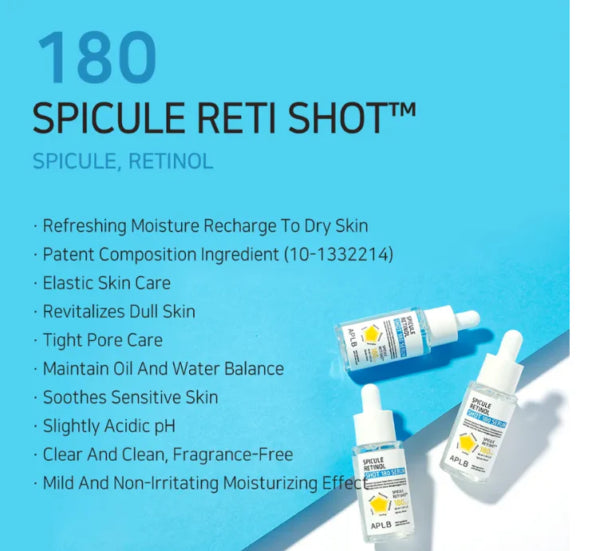 APLB Spicule Retinol Shot 180 Serum 40ml