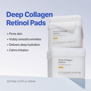 Sungboon Editor Deep Retinol Power Boosting Pad 100pads / 100ml