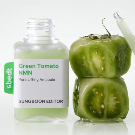 Sungboon Editor  Green Tomato NMN Pore Lifting Ampoule-Aμπούλα υψηλής απόδοσης για την εξομάλυνση των πόρων με NMN 40ml