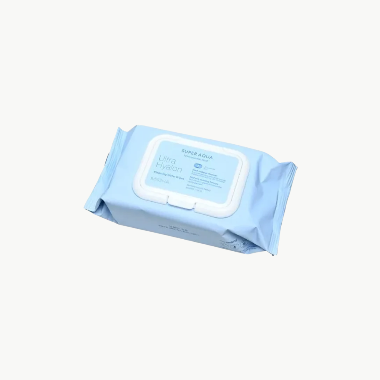 Μαντηλάκια καθαρισμού Super Aqua Ultra Hyalron Cleansing Oil Wipes 30 Wipes 139ml