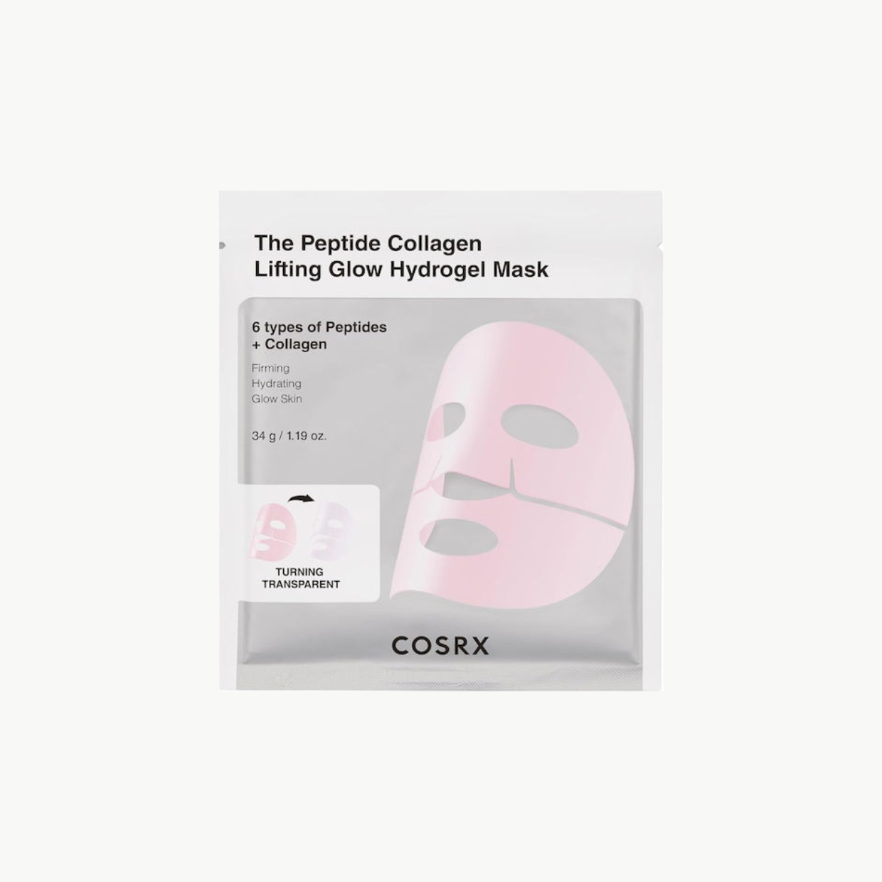 The Peptide Collagen Lifting Glow Hydrogel Mask - Μάσκα Προσώπου για Σύσφιξη, Ανόρθωση & Λάμψη  3 τεμάχια
