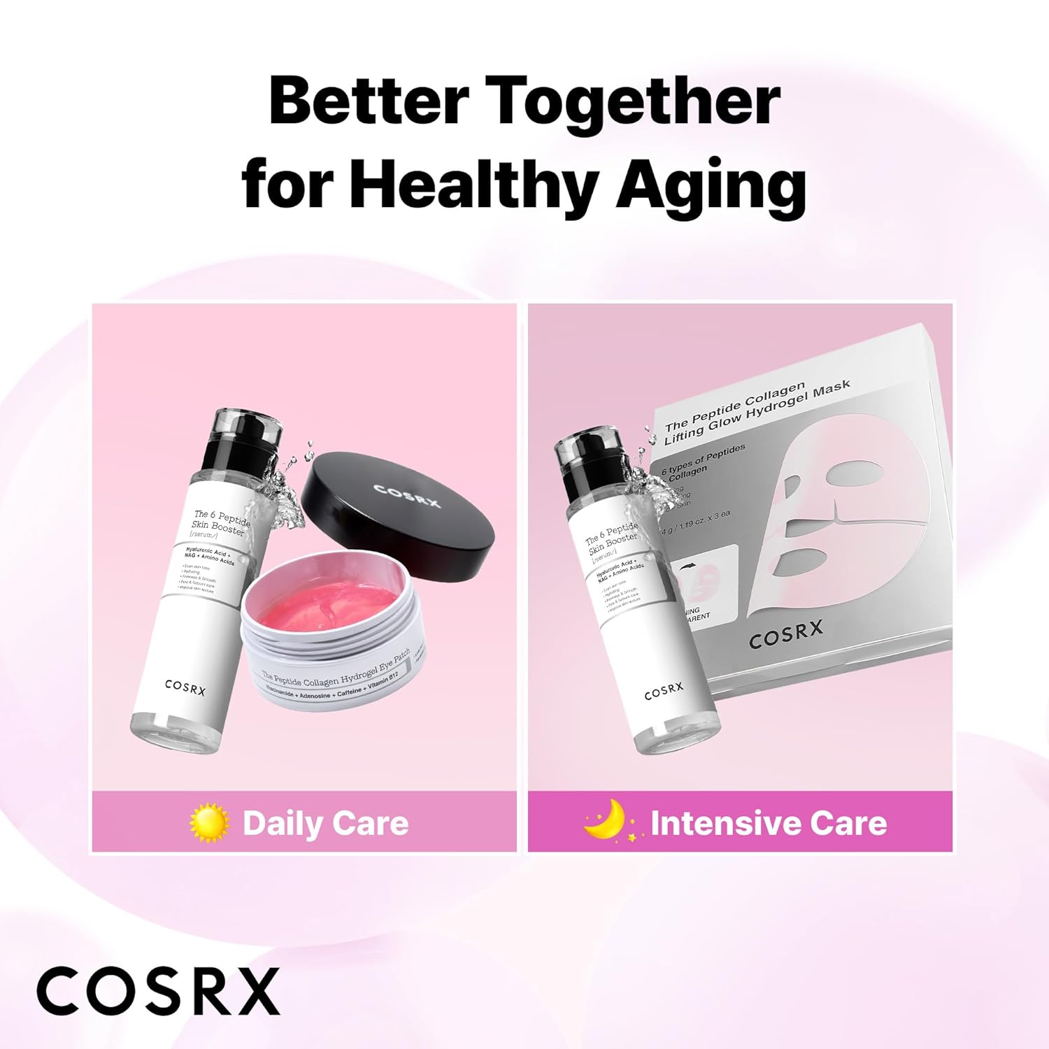 The Peptide Collagen Lifting Glow Hydrogel Mask - Μάσκα Προσώπου για Σύσφιξη, Ανόρθωση & Λάμψη  3 τεμάχια