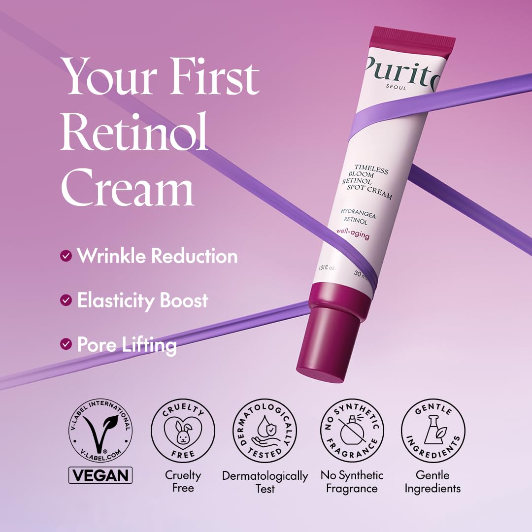 Timeless Bloom Retinol Spot Cream - Τοπική κρέμα για καταπολέμηση ρυτίδων και ακμής με ρετινόλη