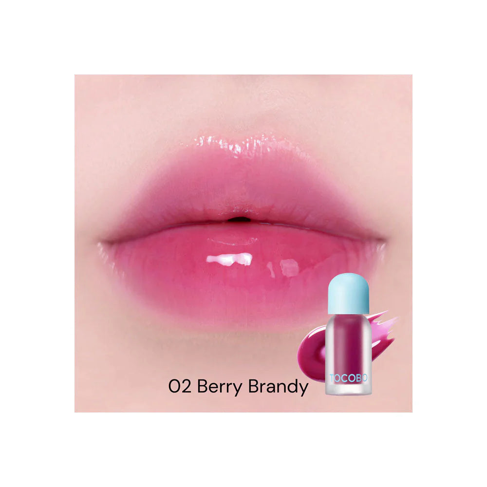 Tocobo Juicy Plumping Lip Oil 02 Berry Brandy - 4gr