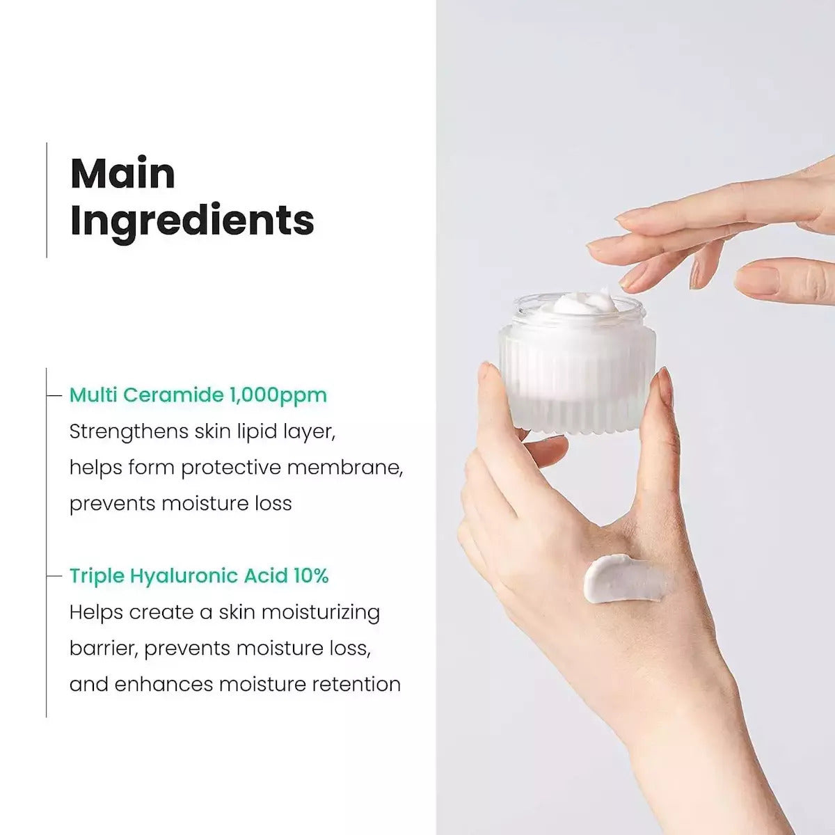 Tocobo Multi Ceramide Ενυδατική Κρέμα Προσώπου Ημέρας με Υαλουρονικό Οξύ 50ml