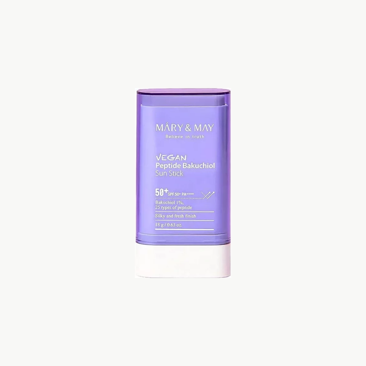 Vegan Peptide Bakuchiol Sun Stick SPF50+ PA++++ - Αντηλιακό στικ με μπακουχιόλη και πεπτίδια για αντιγηραντική δράση