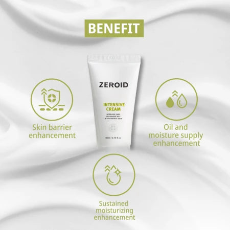 ZEROID Intensive Cream-Κρέμα εντατικής περιποιήσης Δερματικού φραγμού και Ερεθισμένου δέρματος 80ml