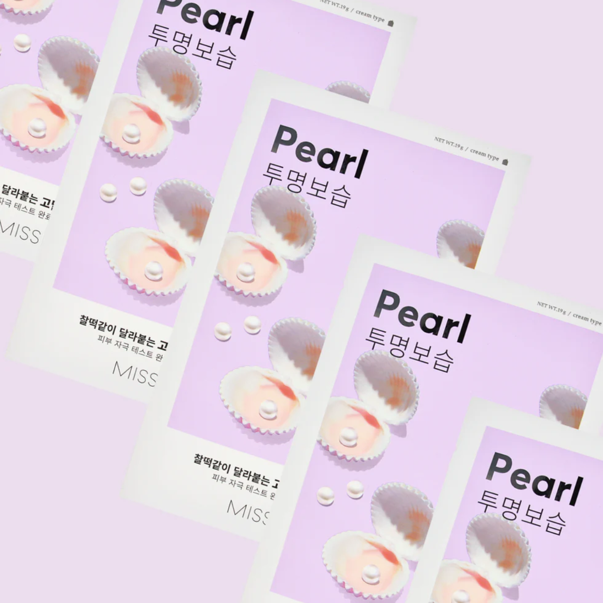 Missha Φύλλο Μάσκας Με Μαργαριτάρι 19gr
