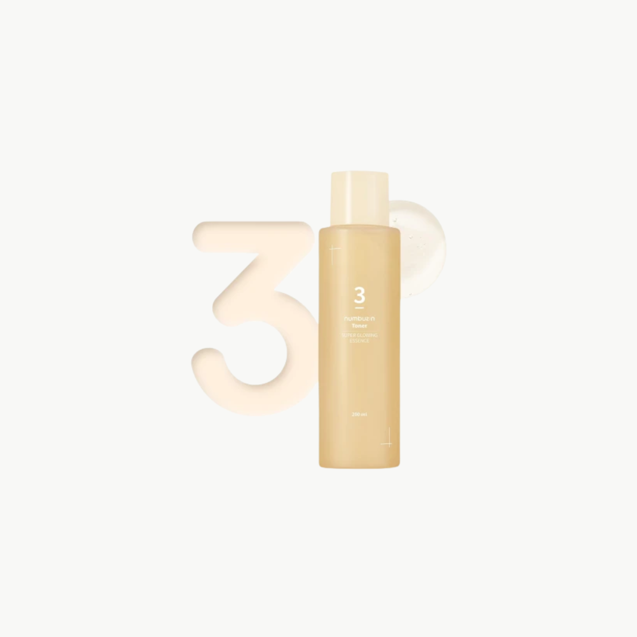 Essence No.3 Super Glowing Essence Υγρό Τόνωσης Προσώπου με Υαλουρονικό Οξύ και Παράγωγα Ρυζιού 200ml