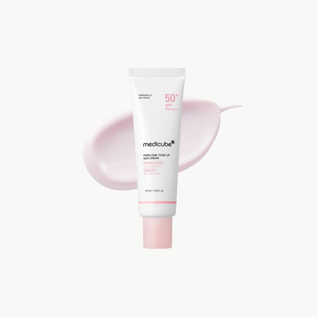 PDRN Pink Tone Up Sun Cream SPF 50+ PA++++ - Αντηλιακό για λάμψη και μείωση λεπτών γραμμών