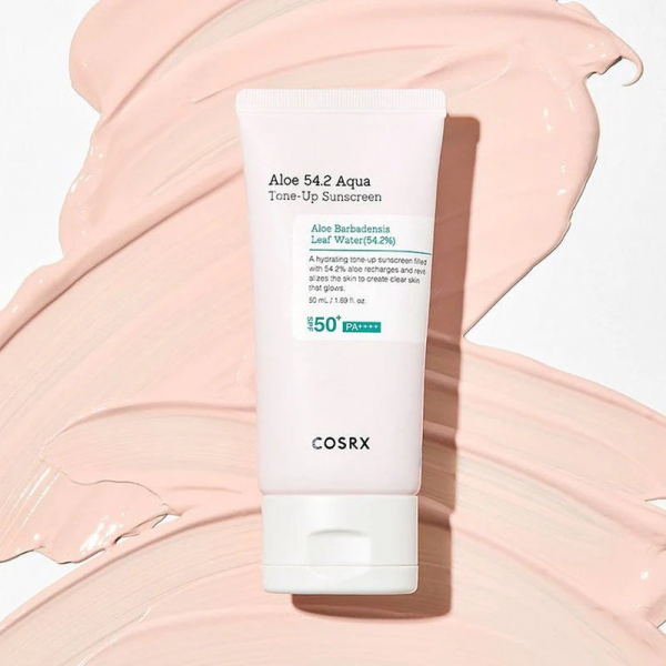 Cosrx Aloe 54.2 Aqua Tone Up Αντηλιακό Προσώπου SPF50 με Χρώμα 50ml