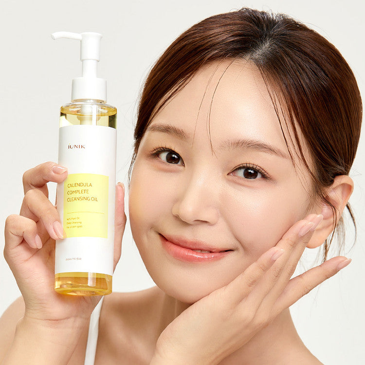 iUNIK Calendula Complete Cleansing Oil Λάδι Καθαρισμού Προσώπου 200ml
