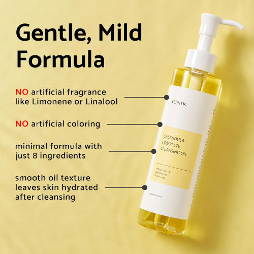 iUNIK Calendula Complete Cleansing Oil Λάδι Καθαρισμού Προσώπου 200ml