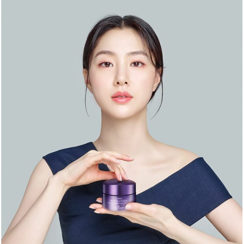 Missha Time Revolution Night Repair Ampoule Cream 5x - Κορυφαία θεραπεία αντιγήρανσης με προβιοτικά πέμπτης γενιάς