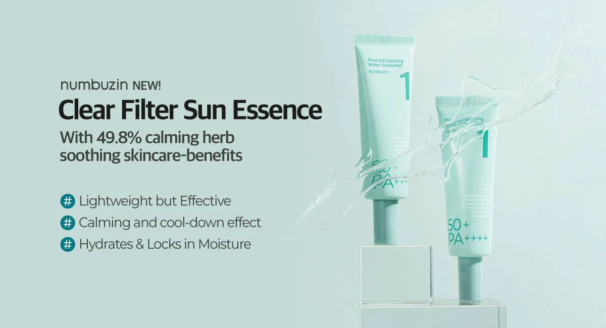 No.1 Clear Filter Sun Essence SPF50+ PA++++ - Μη φαγεσωρογόνο αντηλιακό