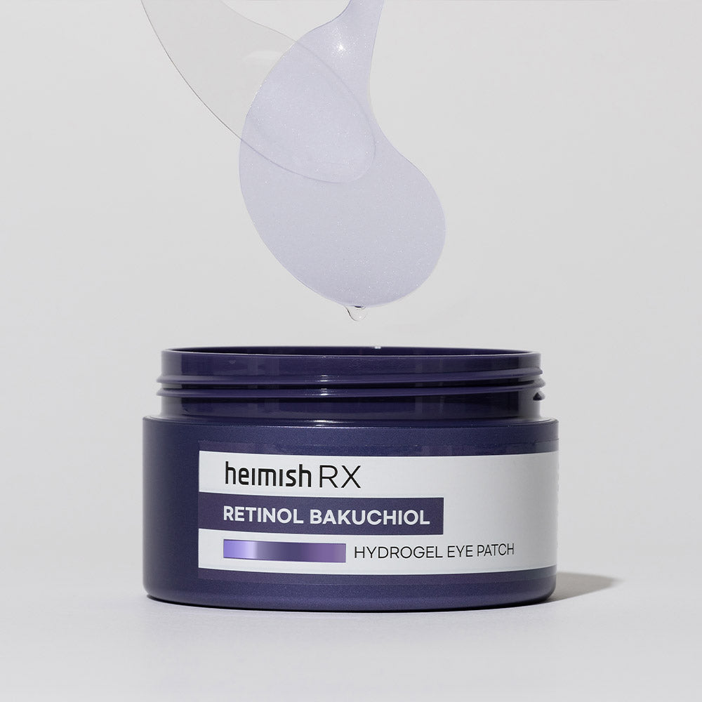 RX RETINOL BAKUCHIOL HYDROGEL EYE PATCH 6Opcs